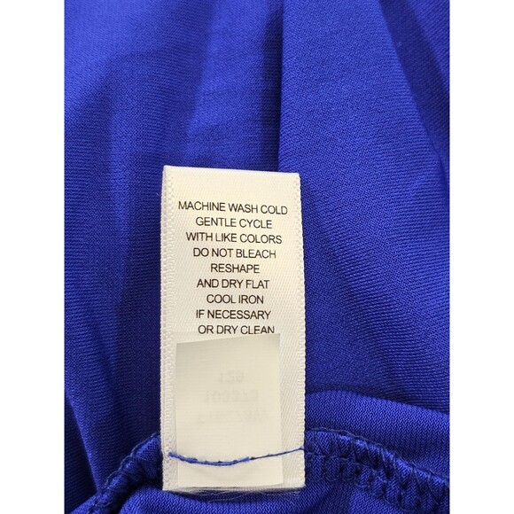 ALK Women's 1X Spenser Jeremy Surplice Wrap Style Blue Formal Dress Gown NEW NWT - Picture 11 of 11